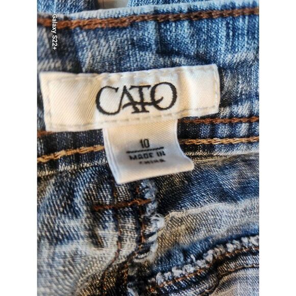 22 Cato distressed crop jeans - Picture 6 of 6
